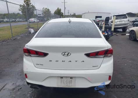 2018 Hyundai Sonata Sport from USA, damaged, VIN 5NPE34AF2JH635863